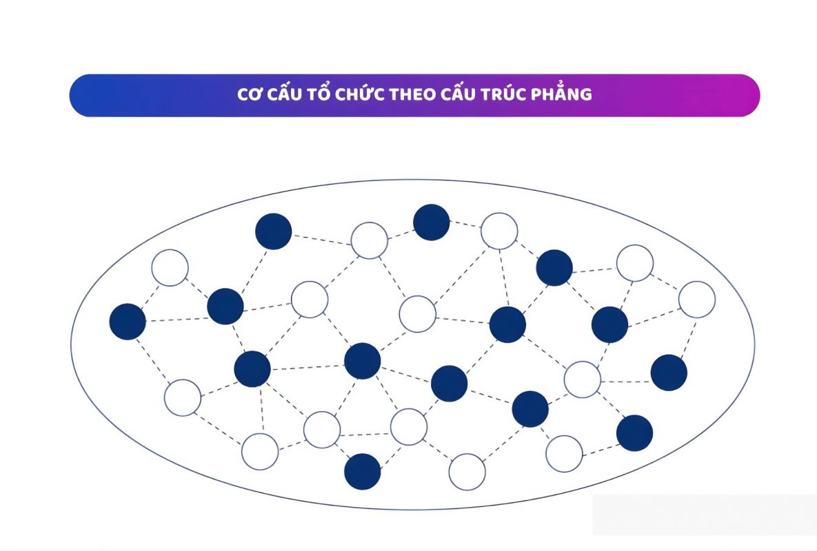 Cơ cấu tổ chức theo cấu trúc phẳng